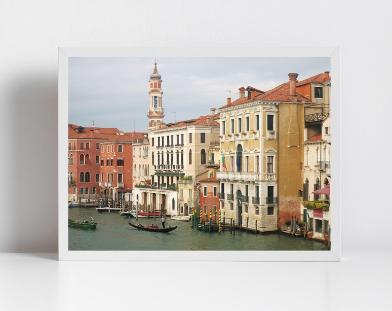 Venice Grand Canal Photography Print Italy Wall Art