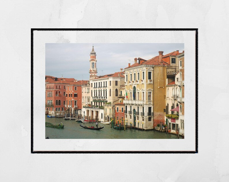 Venice Grand Canal Photography Print Italy Wall Art