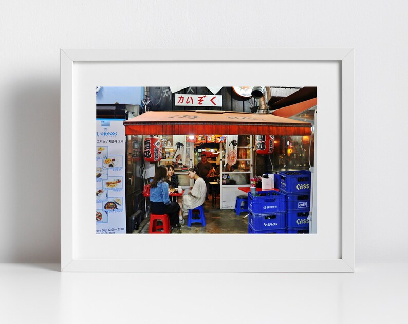 Haebangchon Seoul Korea Photography Print