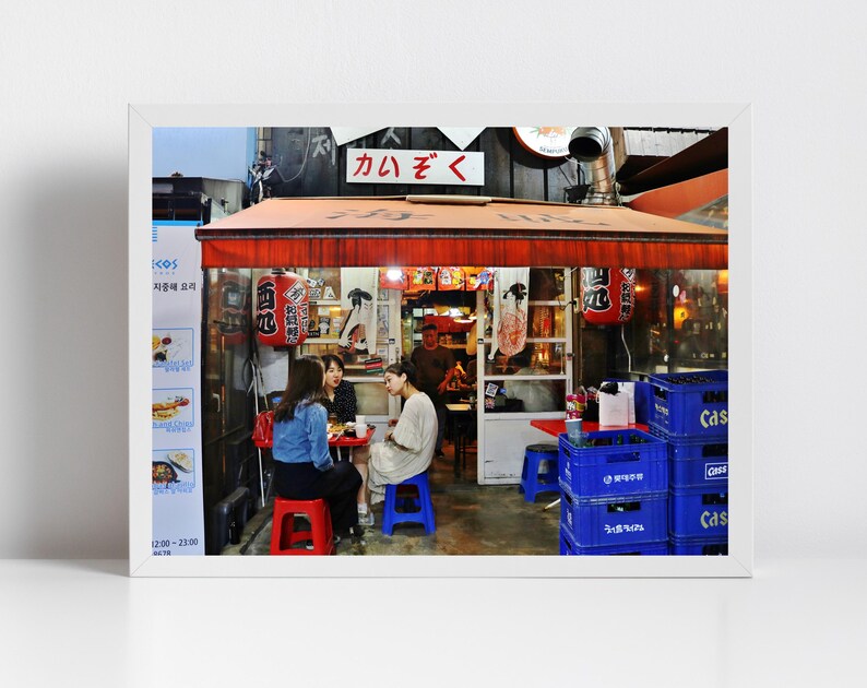 Haebangchon Seoul Korea Photography Print