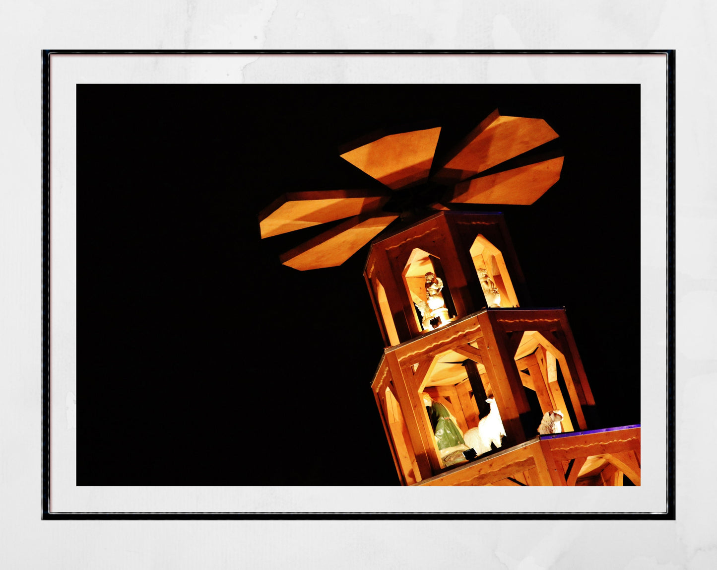 German Christmas Pyramid Fine Art Photography Print