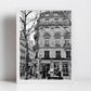 Laduree Paris Print Black And White Photography