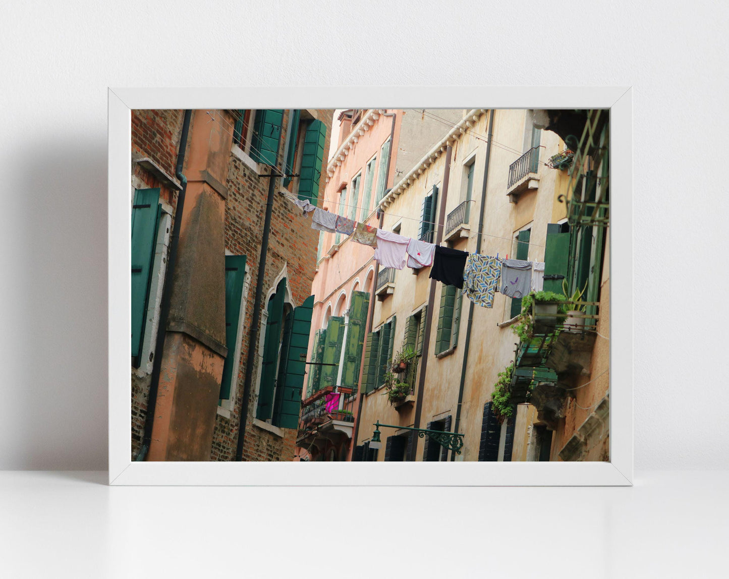 Venice Balconies Italy Fine Art Photography Print