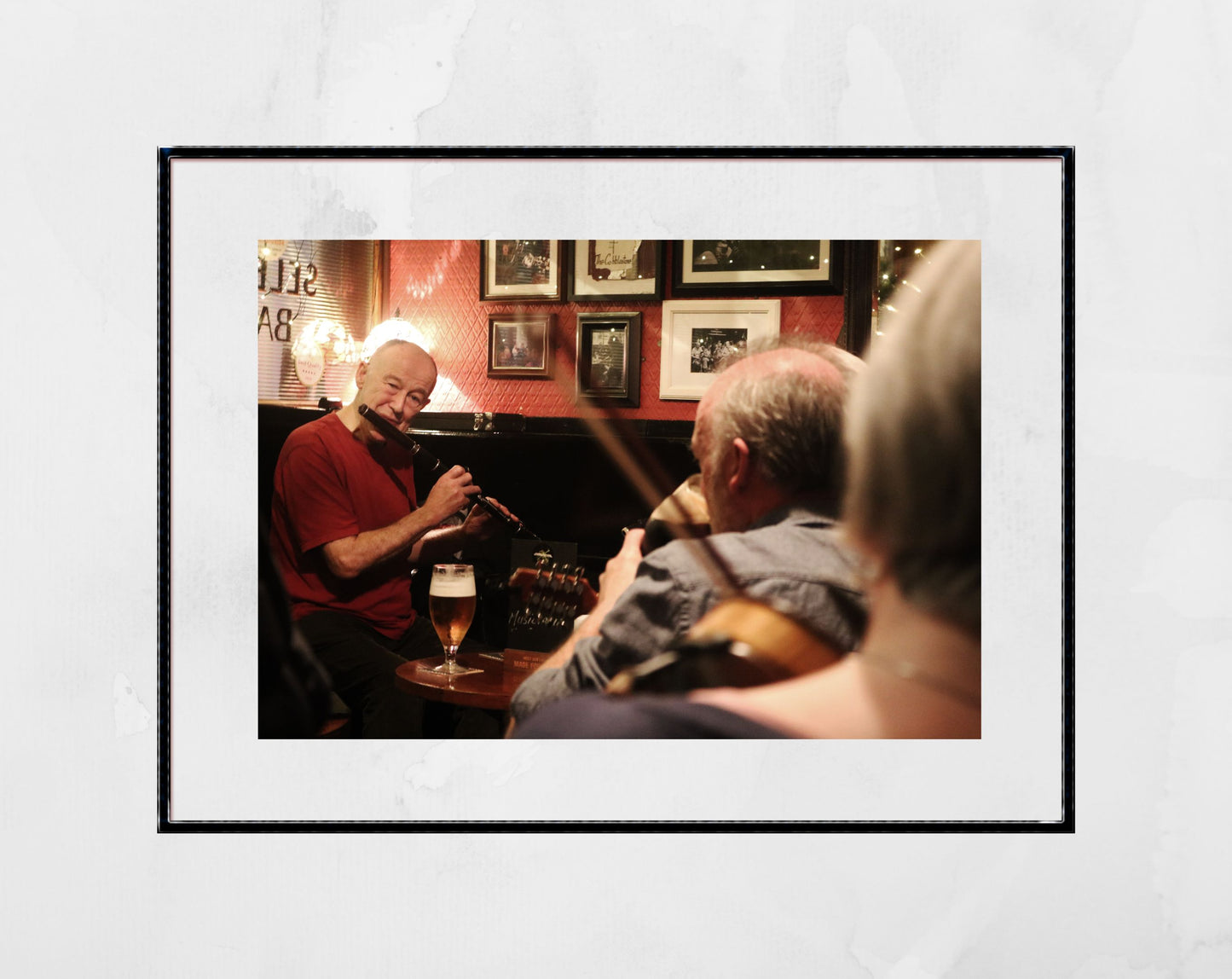 Irish Music Poster The Cobblestone Dublin Print