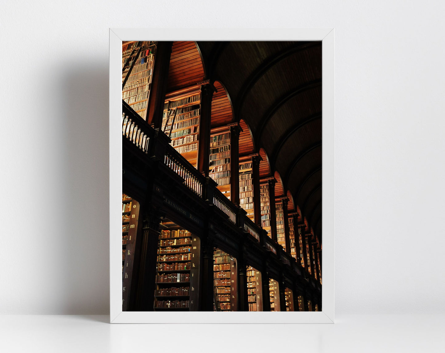 The Long Room Trinity College Dublin Photography Print Library Wall Art