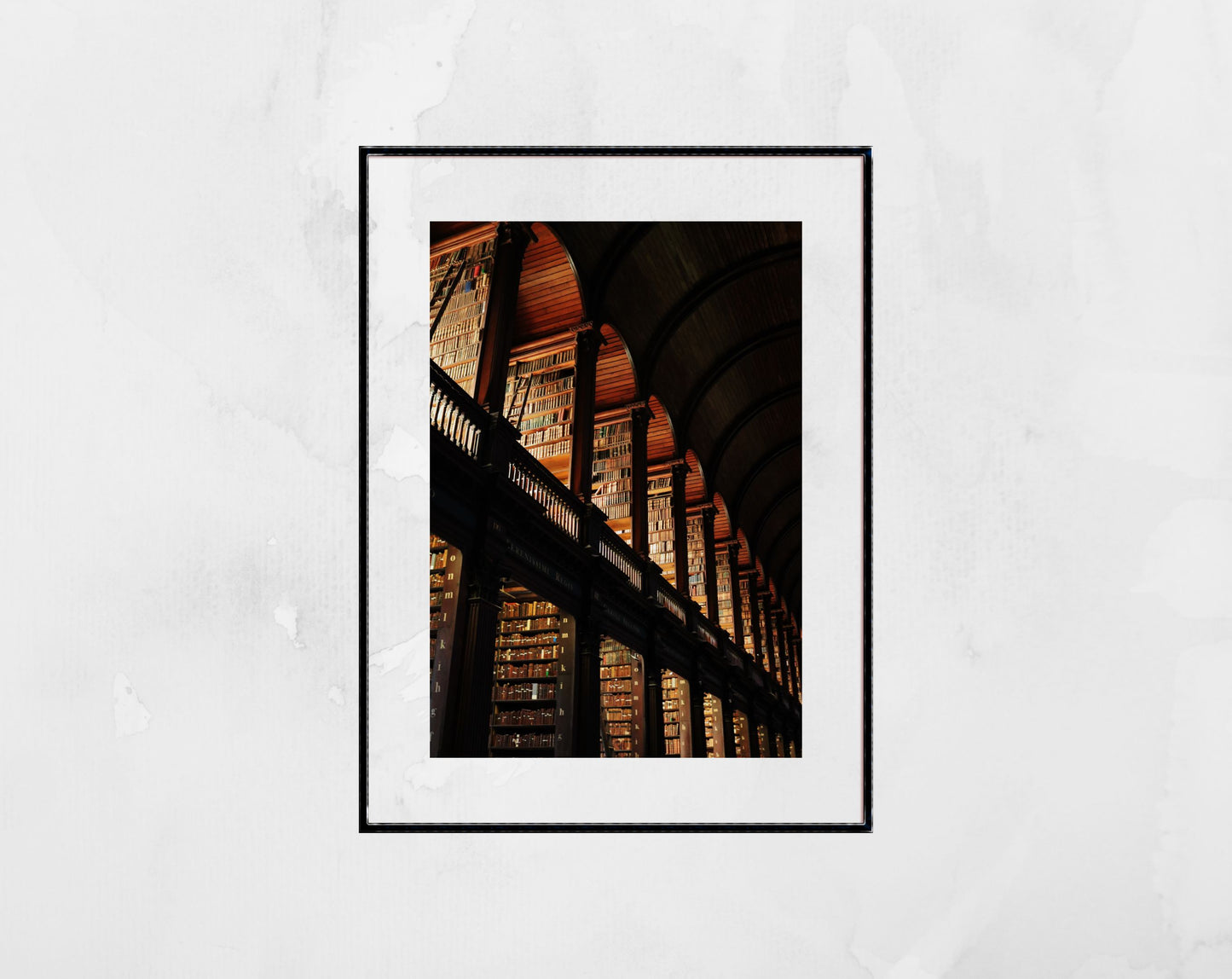 The Long Room Trinity College Dublin Photography Print Library Wall Art