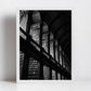 The Long Room Trinity College Dublin Black And White Photography Print Library Wall Art