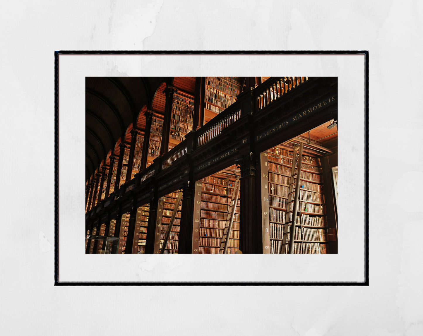 The Long Room Trinity College Dublin Print Library Wall Art