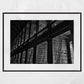 The Long Room Trinity College Dublin Black And White Print Library Wall Art