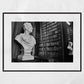 Aristotle Black And White Print The Long Room Trinity College Dublin Wall Art