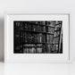 Library Wall Art The Long Room Trinity College Dublin Black And White Print