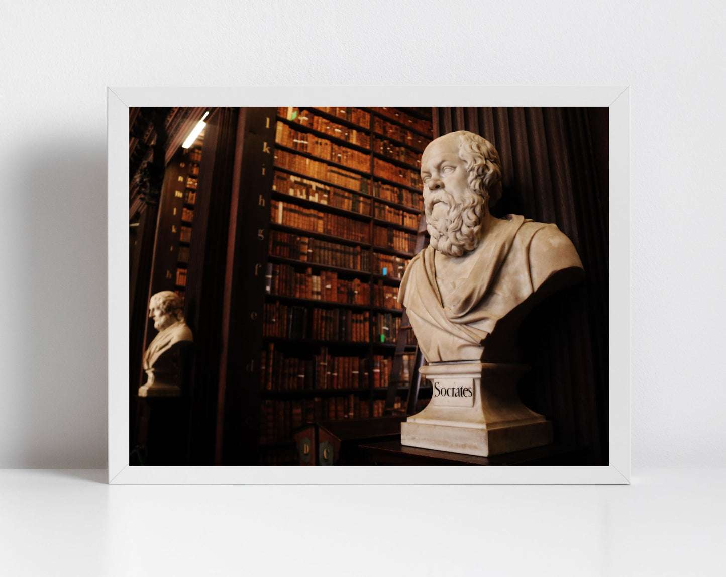 Socrates Print The Long Room Trinity College Dublin Wall Art