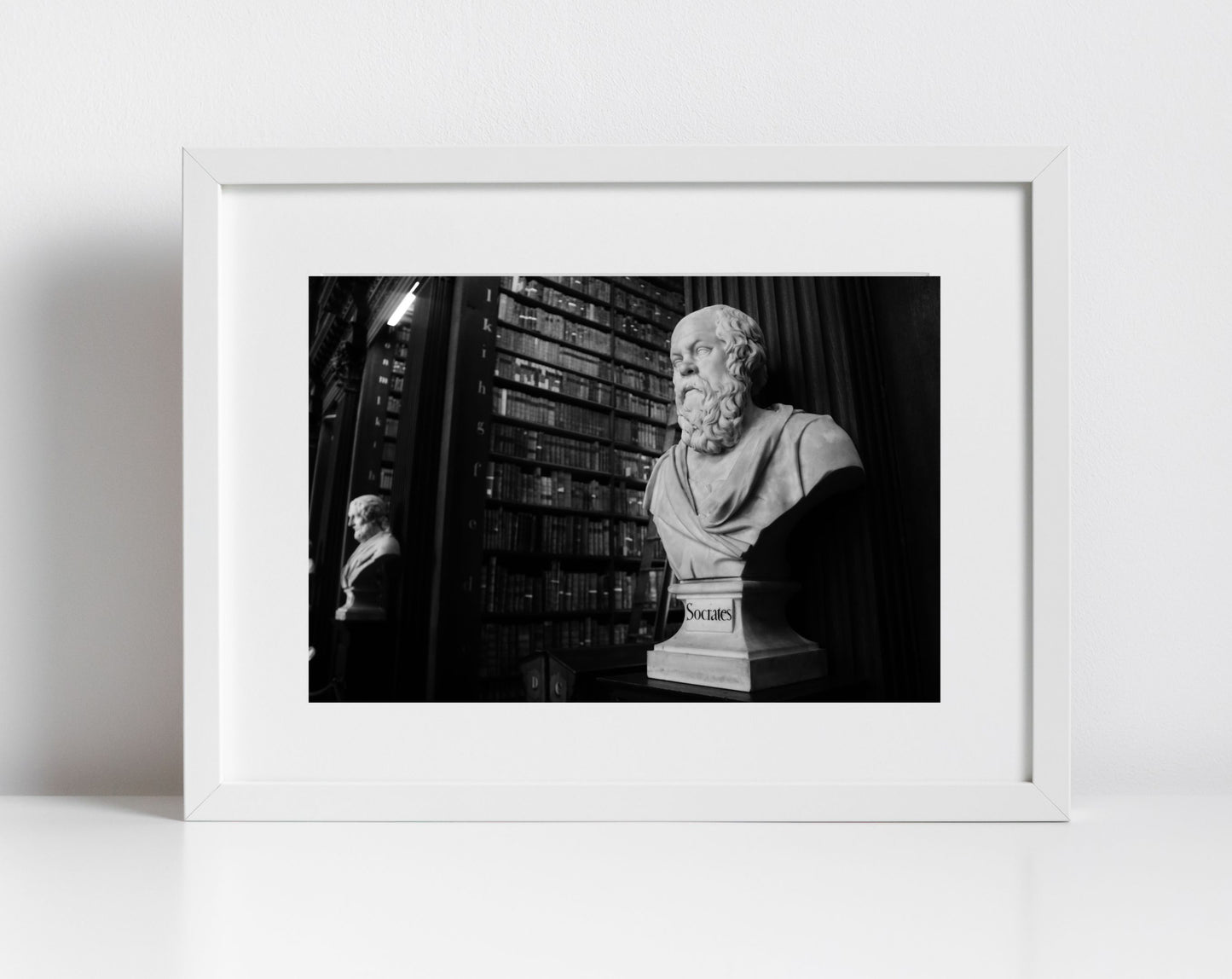 Socrates Print The Long Room Trinity College Dublin Wall Art