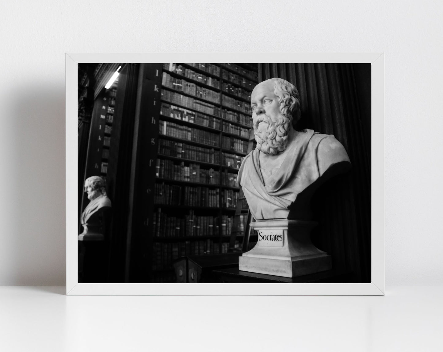 Socrates Print The Long Room Trinity College Dublin Wall Art