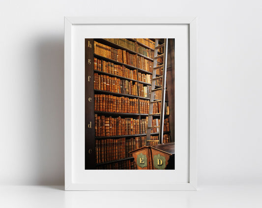 Library Wall Art The Long Room Trinity College Dublin Ireland Print Photography