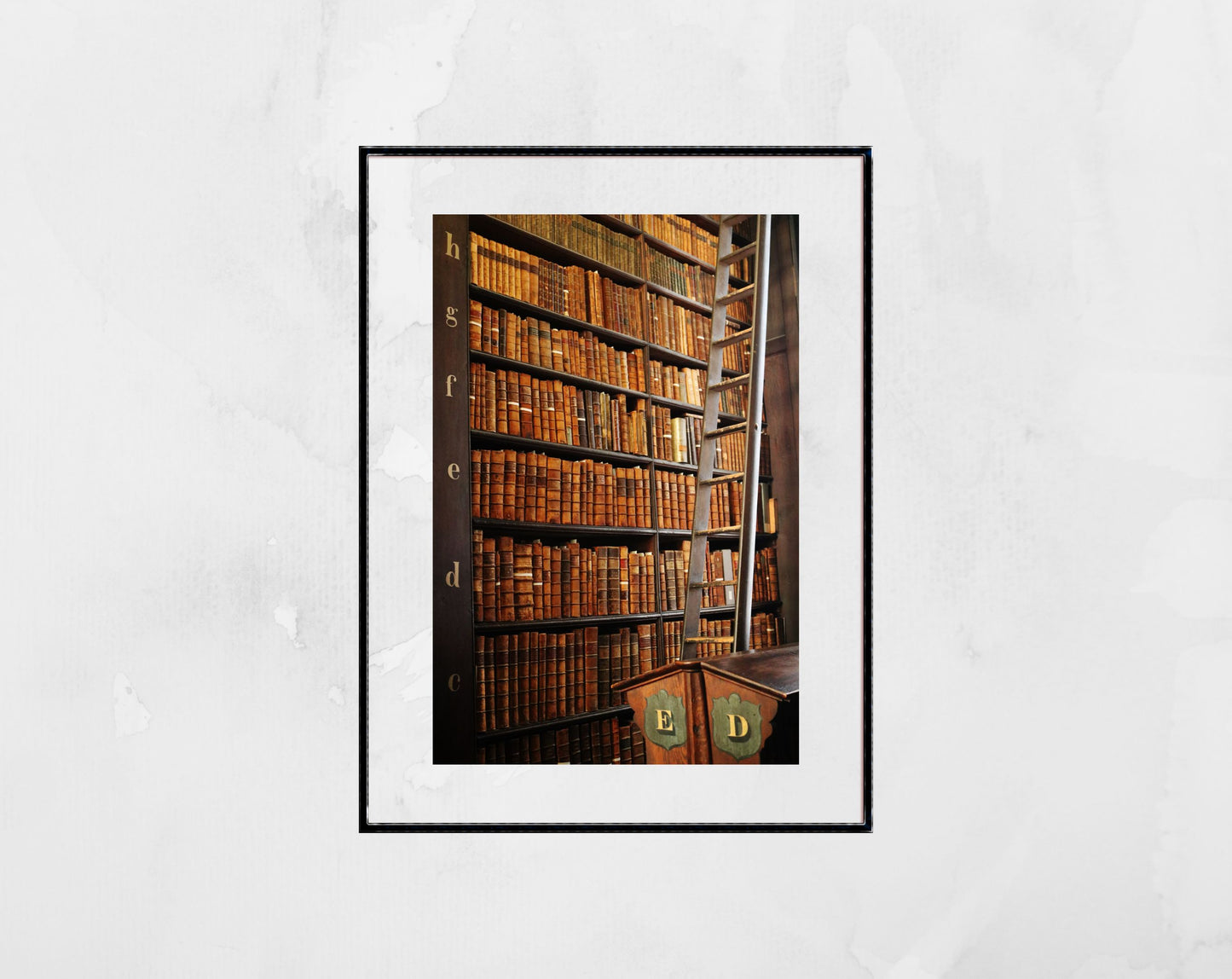 Library Wall Art The Long Room Trinity College Dublin Ireland Print Photography