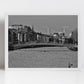 Ha'penny Bridge Dublin Black And White Print