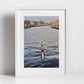 River Liffey Dublin Print Rowing Art