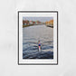 River Liffey Dublin Print Rowing Art