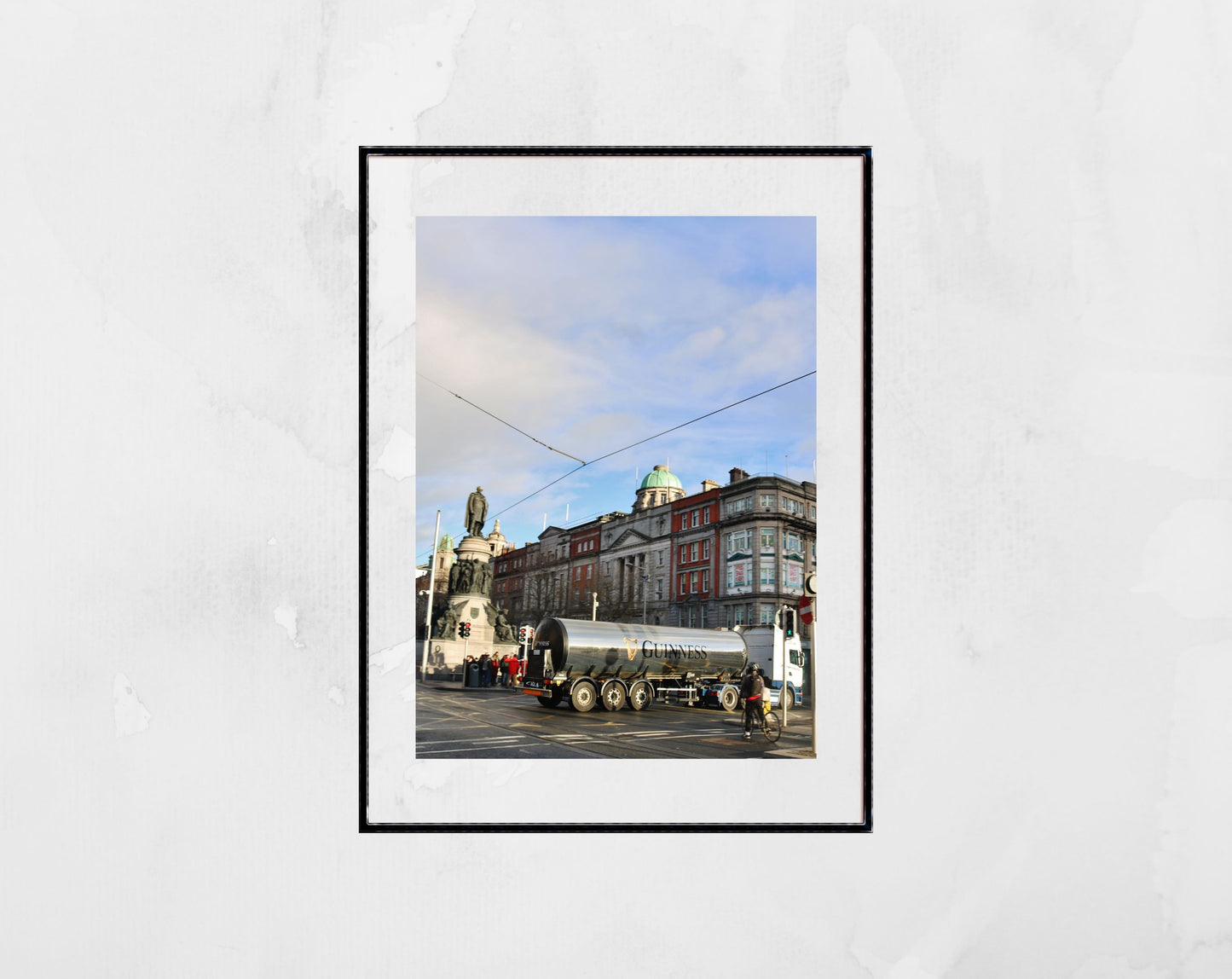 O'Connell Street Dublin Print Guinness Poster