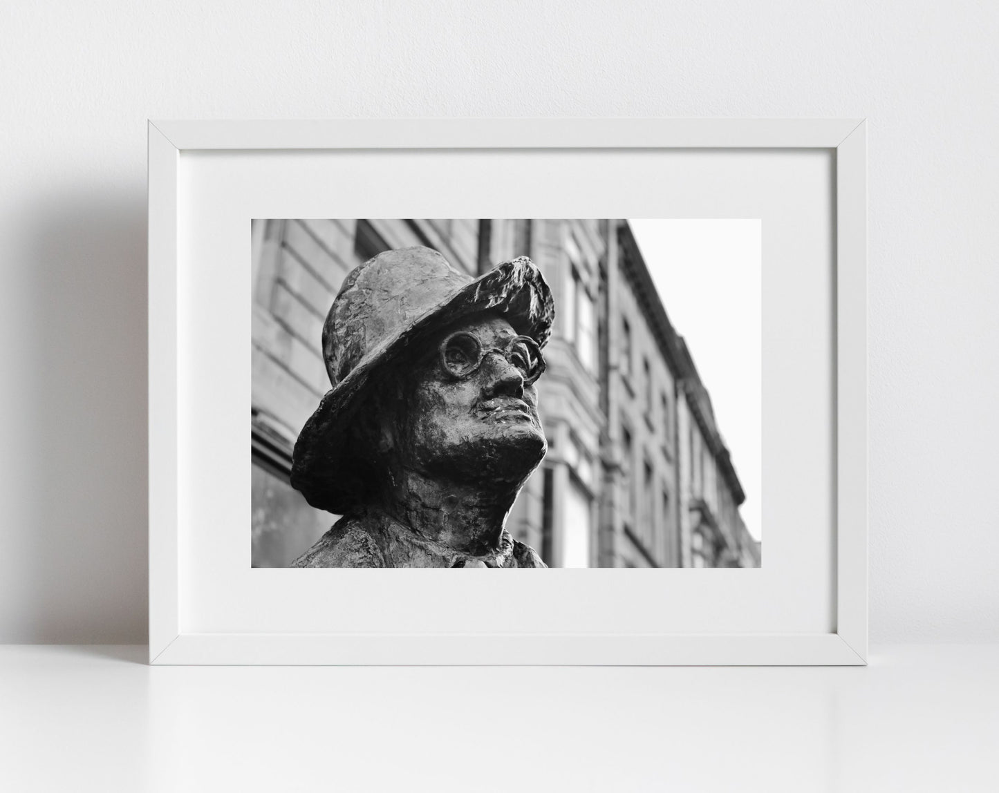 James Joyce Poster Dublin Black And White Photography Print