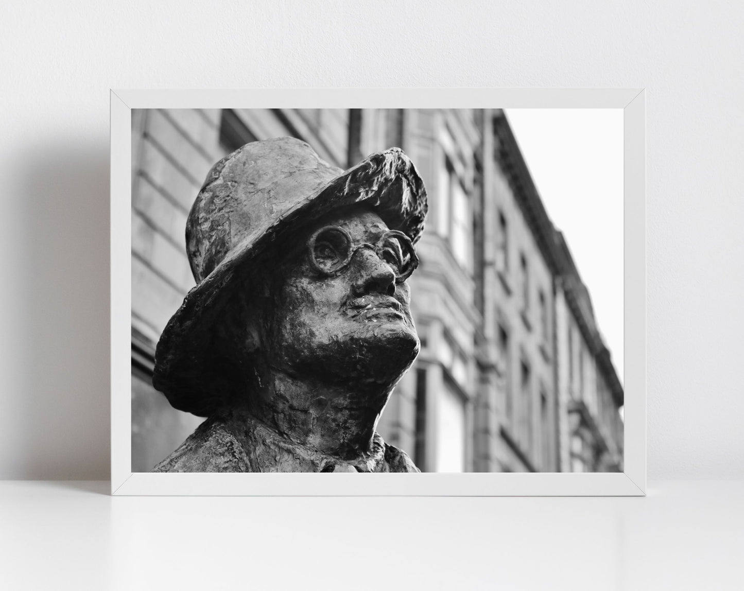 James Joyce Poster Dublin Black And White Photography Print