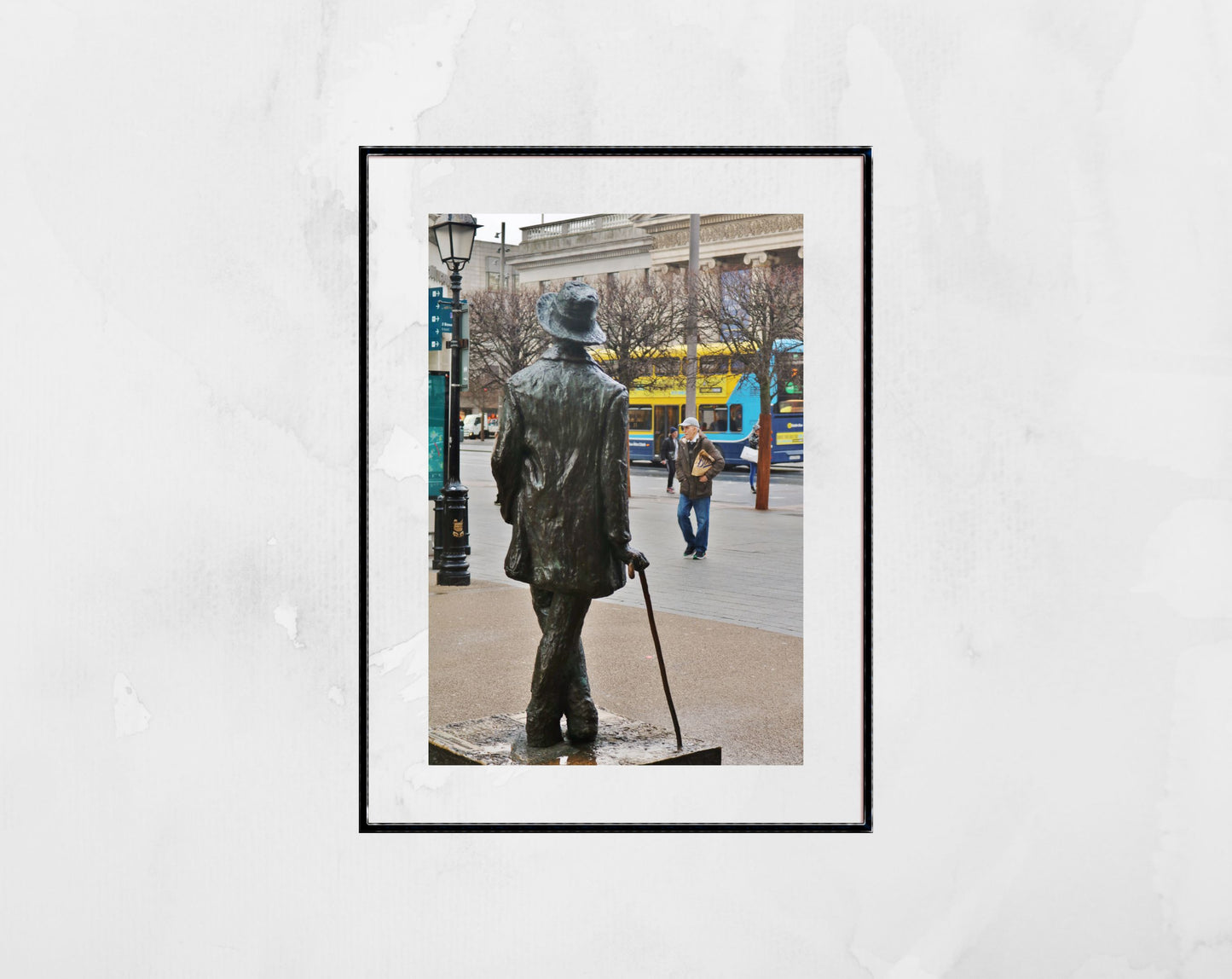 James Joyce Poster Dublin Street Photography Print