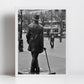 James Joyce Poster Dublin Street Black And White Photography Print