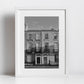 Georgian Terrace Black And White Print Dublin Photography