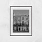 Georgian Terrace Black And White Print Dublin Photography