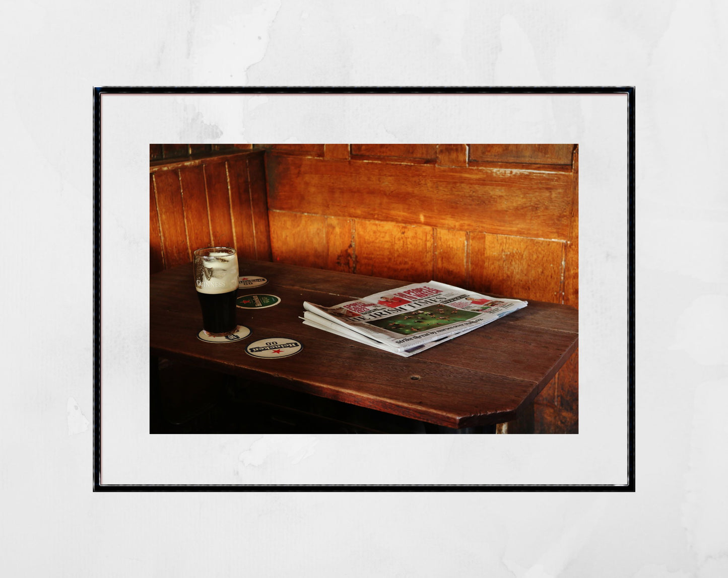 Irish Pub Print John Kavanagh The Gravediggers Dublin Photography