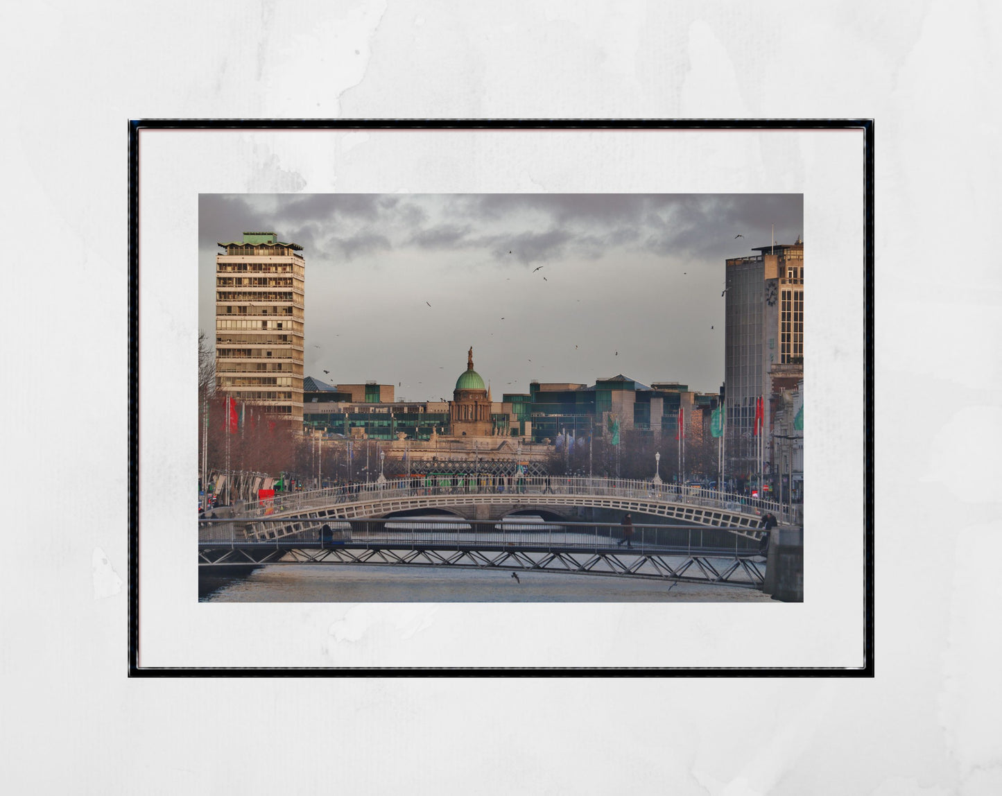 River Liffey Dublin Print