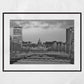 River Liffey Dublin Black And White Print