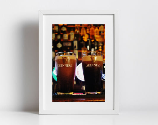 Guinness Poster Irish Pub Decor O'Donoghue's Dublin Photography