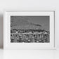 Italian Beach Black And White Photography Mondello Sicily Wall Art