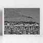 Italian Beach Black And White Photography Mondello Sicily Wall Art