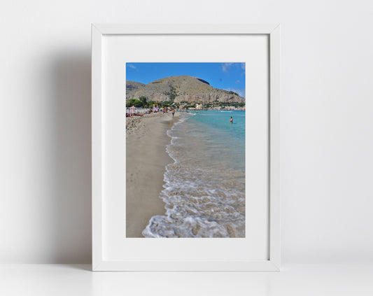 Mondello Sicily Wall Art Italian Beach Photography