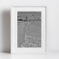 Mondello Sicily Wall Art Italian Beach Black And White Photography