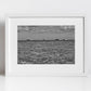 Sea Wall Art Mondello Sicily Black And White Photography