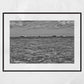 Sea Wall Art Mondello Sicily Black And White Photography