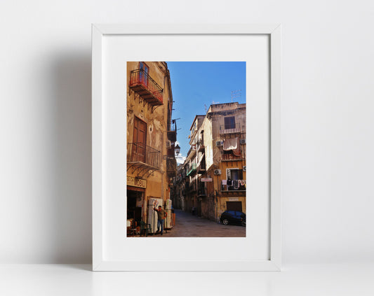 Palermo Sicily Print Italy Wall Art Urban Photography