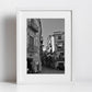 Palermo Sicily Black And White Print Italy Wall Art Urban Photography