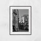 Palermo Sicily Black And White Print Italy Wall Art Urban Photography