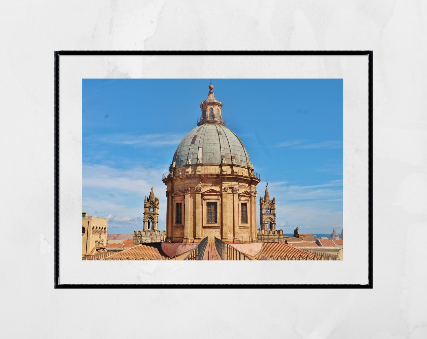 Palermo Cathedral Dome Photography Wall Art