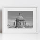 Palermo Cathedral Dome Black And White Photography Wall Art