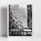 Palermo F.C. Black And White Print Sicily Street Photography