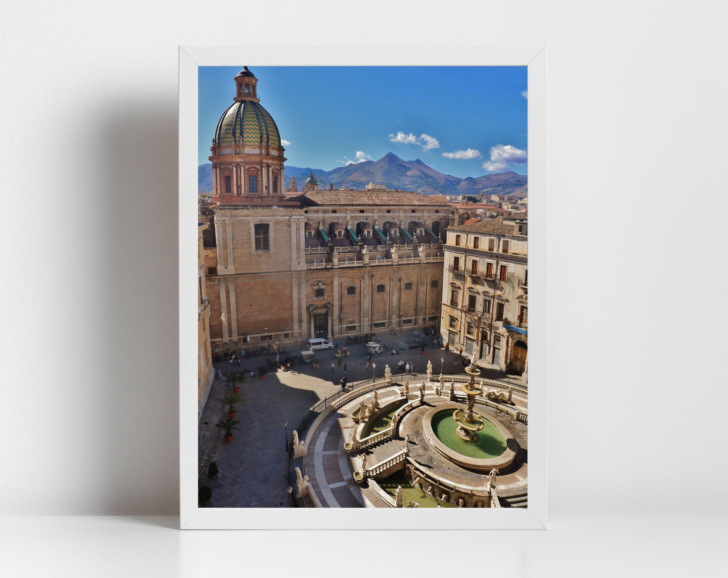 Piazza Pretoria Palermo Sicily Photography Print Italy Wall Art