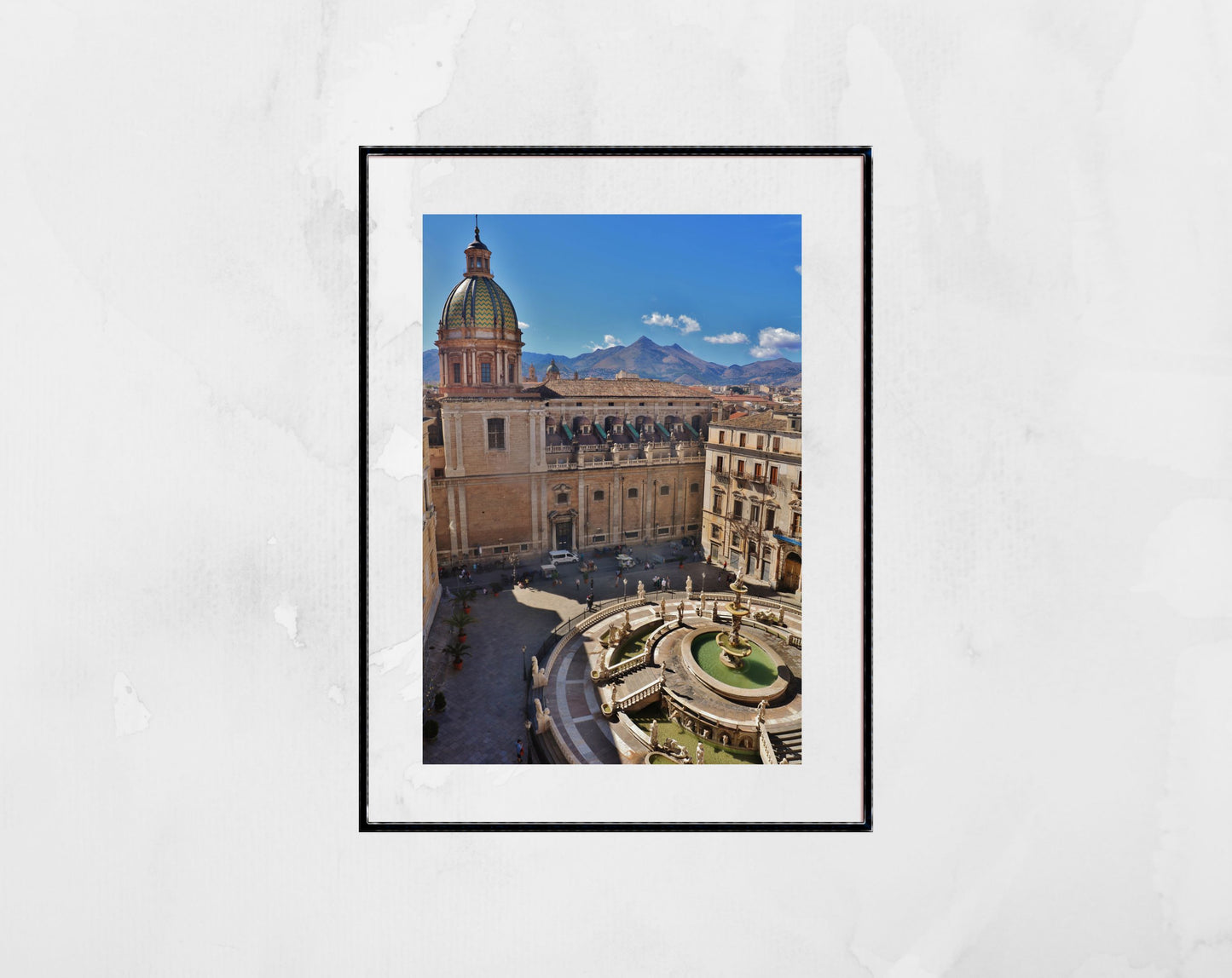 Piazza Pretoria Palermo Sicily Photography Print Italy Wall Art