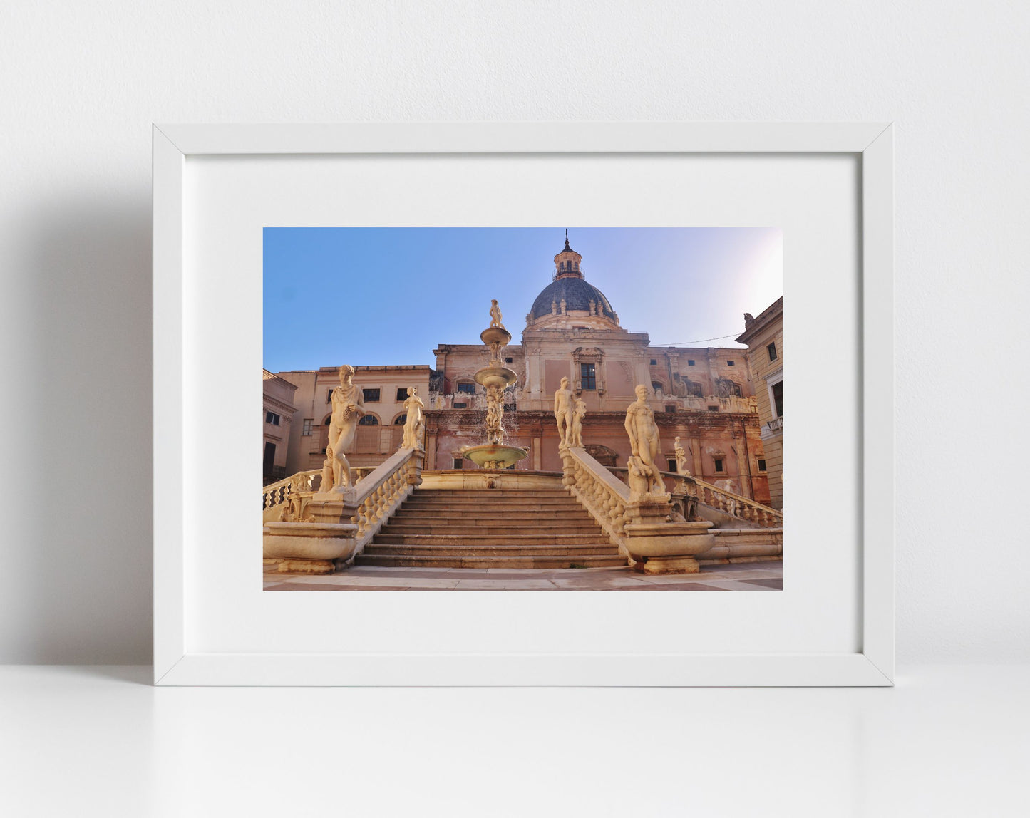 Piazza Pretoria Palermo Sicily Print Photography Wall Art