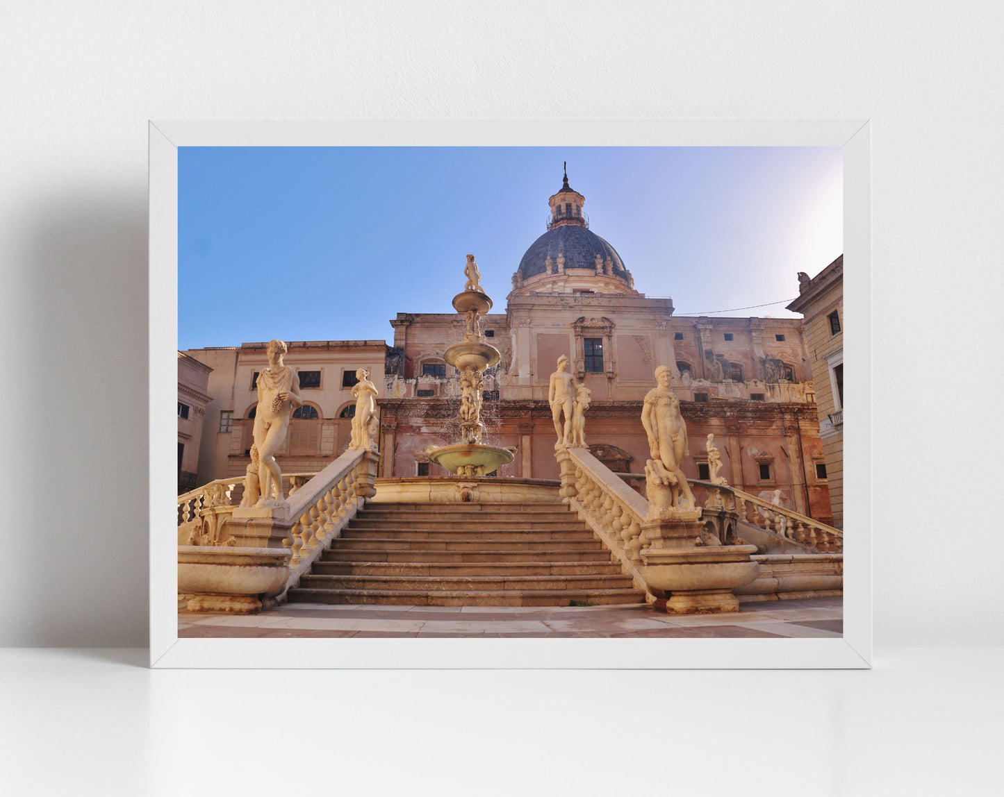 Piazza Pretoria Palermo Sicily Print Photography Wall Art